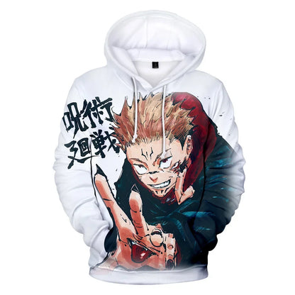 Jujutsu Kaisen: Hoodies Sweatshirts Men/Women Fashion Streetwear Autumn Winter y2k Plus Size Men's Clothing ﻿