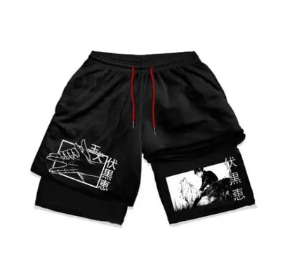 Dragon Ball: Custom Gym Compression Shorts Running Workout GYM Summer Shorts
