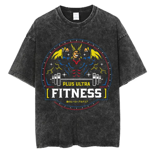 My Hero Academia: Todoroki Shoto Classic Manga T-shirt Men Women Oversized Cotton Tshirts Streetwear Anime  Washed Vintage T Shirt
