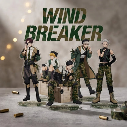 Wind Breaker: Camouflage Ver 15CM Double Sided Acrylic Stand Keychain 2026 New Anime Stand Haruka Sakura Hajime Fans Gift