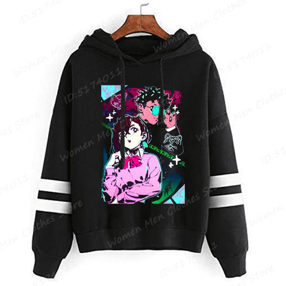 Dandadan: Okarun Hoodies Women Hooded Hoodie Funny Anime Print Sweatshirt Dandadan Graphic Casual Streetwear Hooded Pullovers