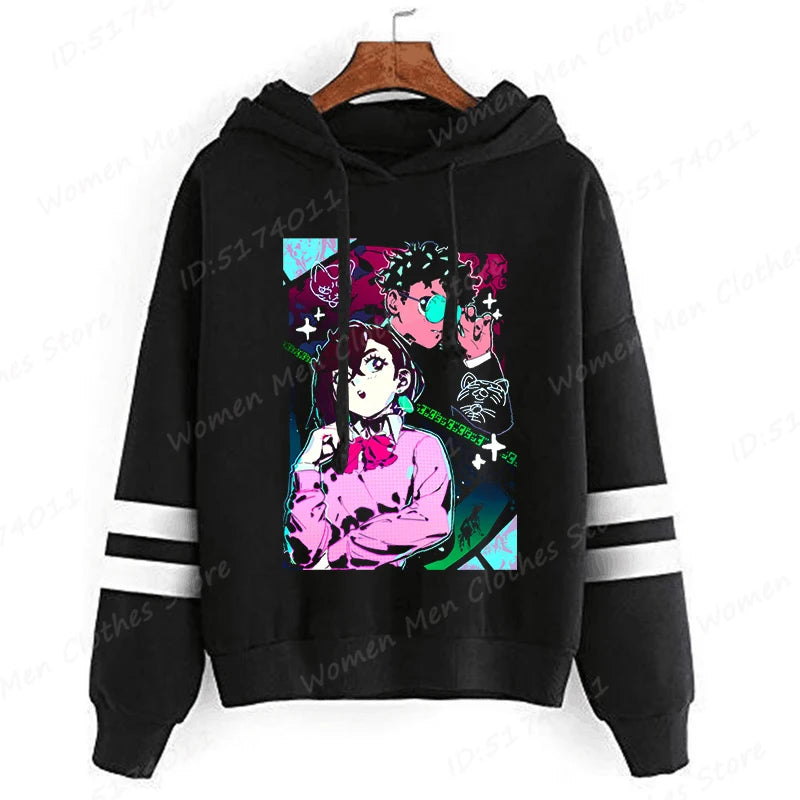 Dandadan: Okarun Hoodies Women Hooded Hoodie Funny Anime Print Sweatshirt Dandadan Graphic Casual Streetwear Hooded Pullovers