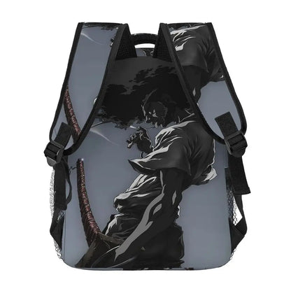 Afro Samurai: Backpack Hot Sale Daypack Large Capacity School Bag Shoulder Bags