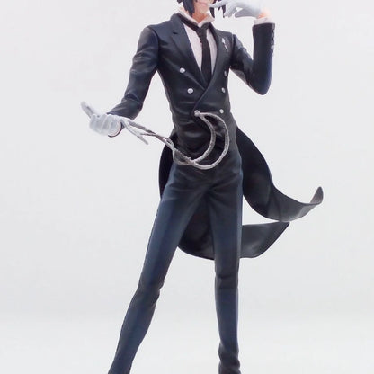 Black Butler:20CM Anime  Kuroshitsuji Sebastian Michaelis Figure 1/8 Animation Model Toy Gift Collection Action Figure PVC