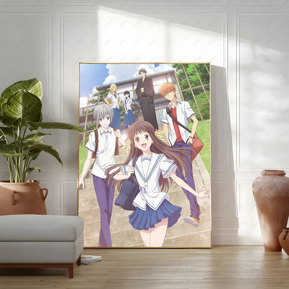 Fruits Basket: Sweet Poster Sticky Wall Art Printing Waterproof Home Living Bed Room Bar Hallway Aesthetic Decor