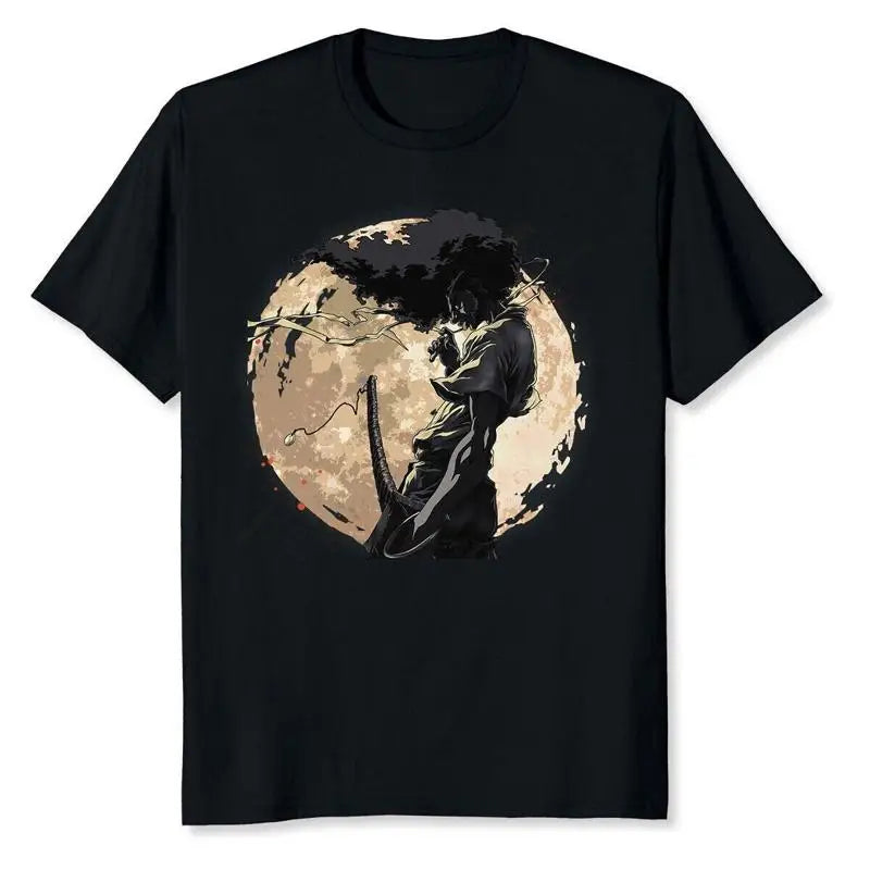 Afro Samurai: Best Design Gift Idea Premium Tee T Shirt Size S 5XL