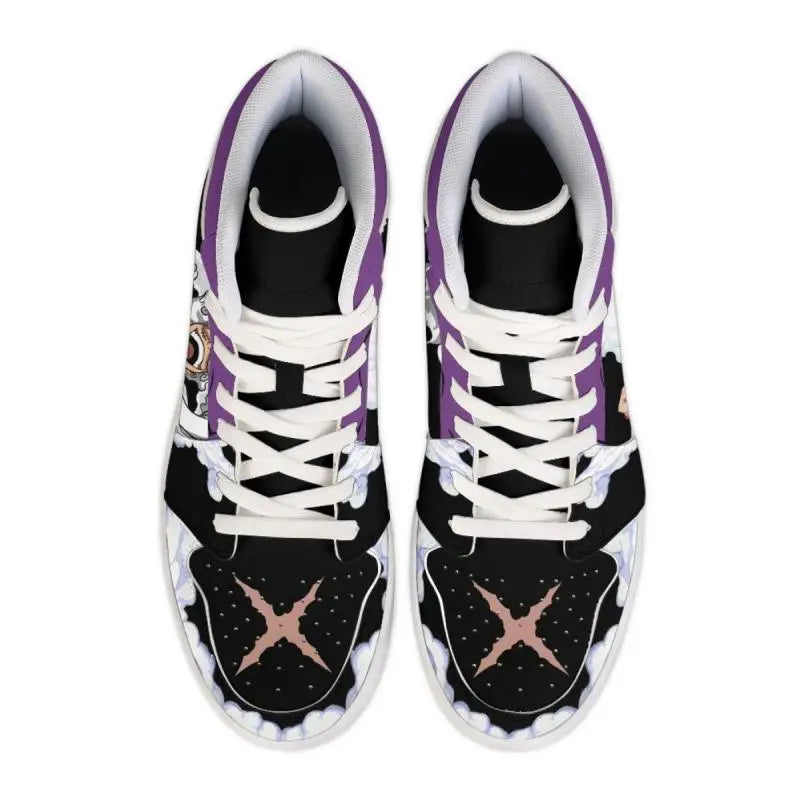 One Piece: Luffy Zoro Sneakers Casual Shoes Basketball Shoes Printing Comfortable Oversize Flat Shoes Birthday Gift