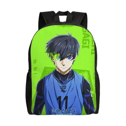 Blue Lock:  Backpack Trend Children School Bag  Laptop Backpack Kids Travel Shoulder Bag