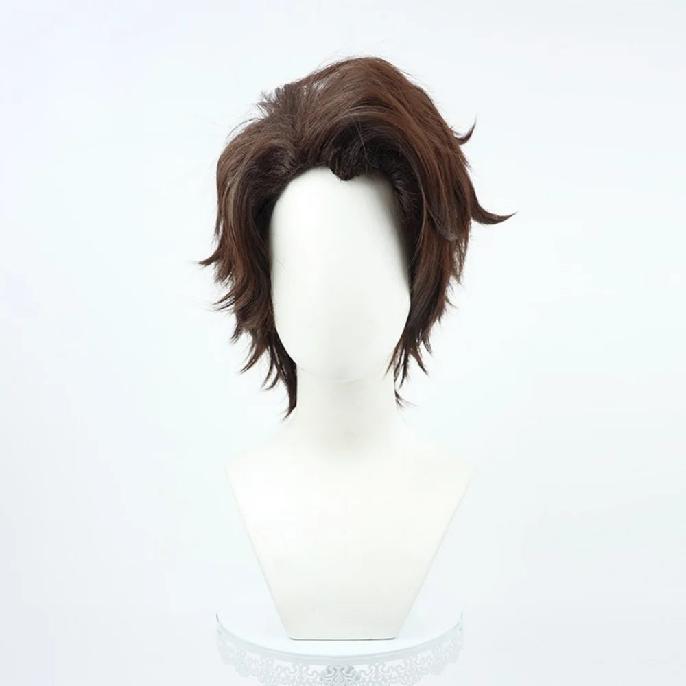 Bleach :Aizen Sousuke Cosplay Costume Wig Sets Bleach Thousand Year Blood War Gotei 13 Team 5 Captain Robe Kimono Outfits