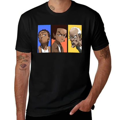 The Boondocks: T-Shirt oversized custom t-shirts new edition t shirts for graphic
