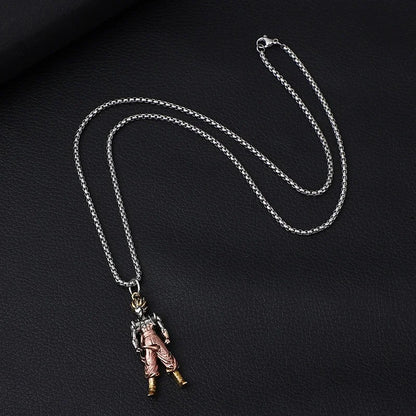 Dragon Ball Z: Super Saiyan Son Goku Alloy Electroplate Necklace Personality Jewelry Pendant Hip Hop Sweater Chain Comic