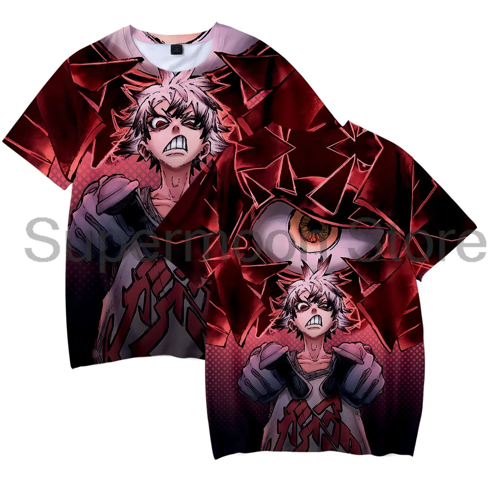 Gachiakuta: Anime T-shirt 2025 Japan Manga Crewneck Short Sleeve Tee Women Men Streetwear 3D Clothes