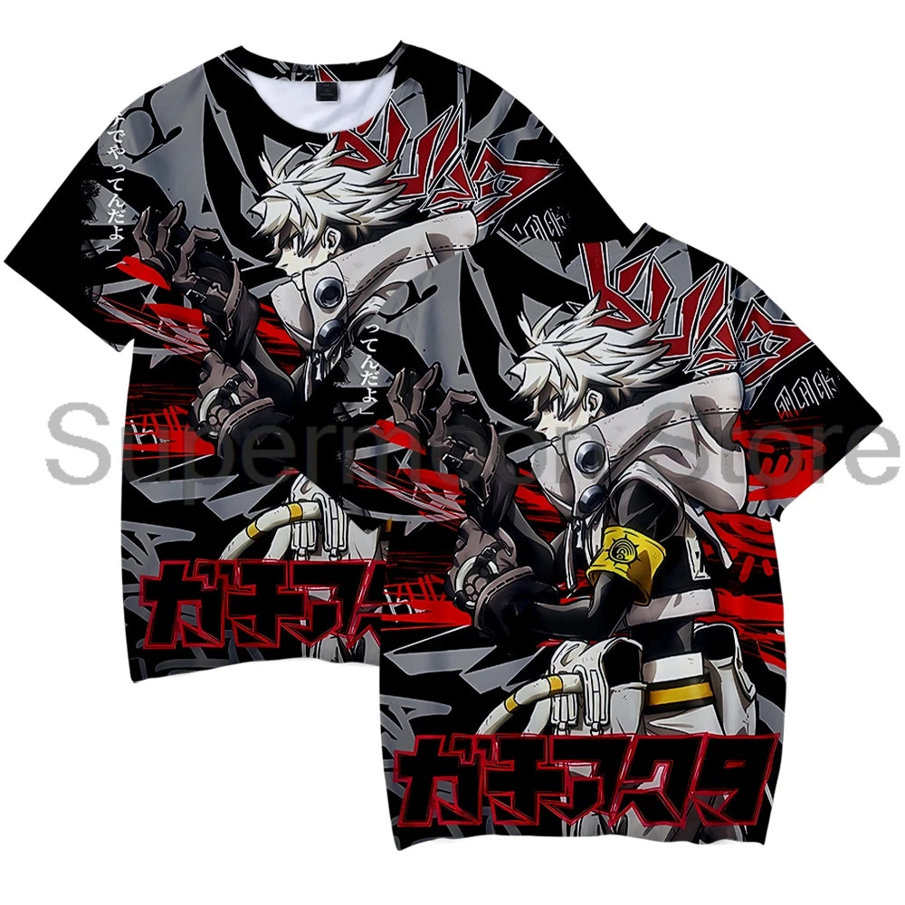 Gachiakuta: Anime T-shirt 2025 Japan Manga Crewneck Short Sleeve Tee Women Men Streetwear 3D Clothes