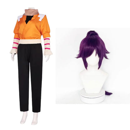 BLEACH: Shihouin Yoruichi Shinigami Cosplay Costume Set