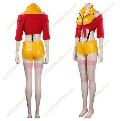 Cowboy Bebop: Cosplay MINISO Faye Valentine Fantasy Anime Costume Disguise Adult Women Cosplay Roleplay Fantasia Outfits Female