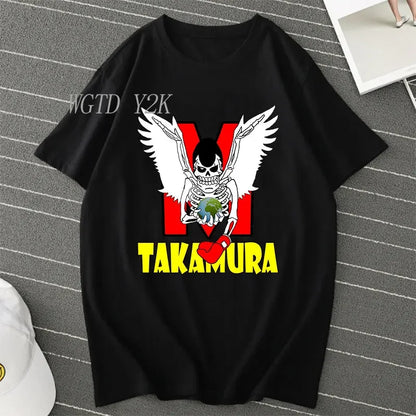 Hajime No Ippo: Kamogawa Boxing Gym T Shirt Unisex Casual Makunouchi Takamura Graphic T-Shirts Clothing Harajuku Streetwear