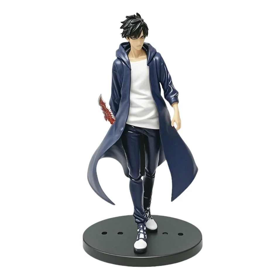 Solo Leveling: Figure -Sung Jinwoo Action Figure 21cm PVC Collect Model Figure Display Anime Merchandise In Stock