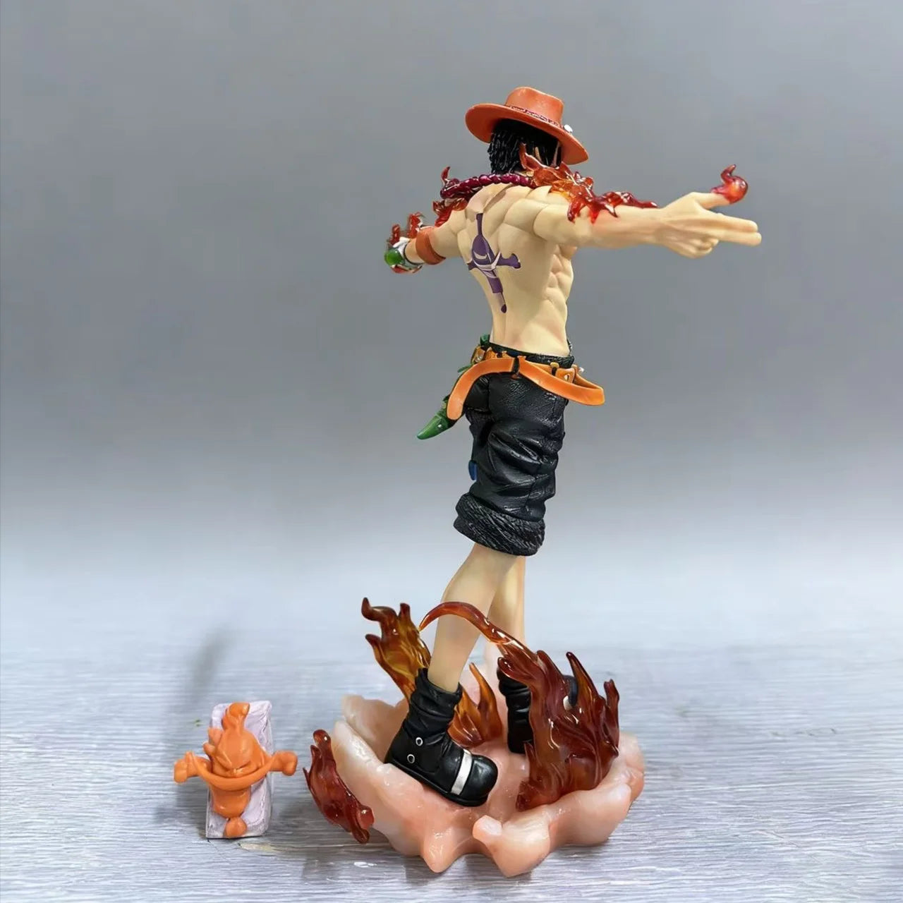 One Piece: 28cm Anime Ace Figure Portgas D Ace Action Figurine PVC Statue Collectible Model Toys for childern christmas Gifts