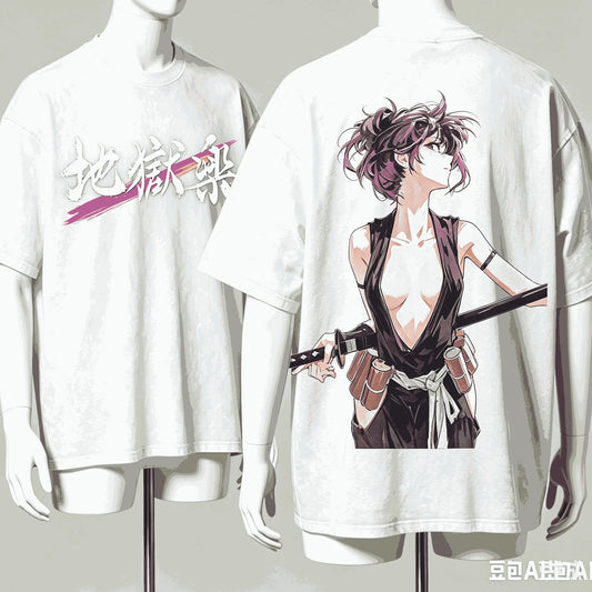 Hell's Paradise: Lover T-shirt Harajuku Cotton New Model High Street Retro Fashion Oversized Unisex hot product Comfortable