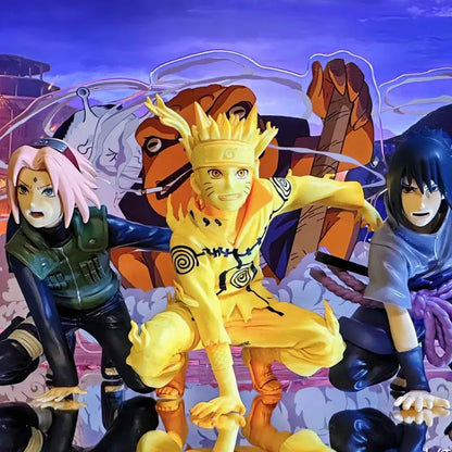 Naruto Shippuden: Figures GK Uzumaki Naruto Action Figures 10cm PVC Model Collection Periphery Toys Desktop Decoration Gift