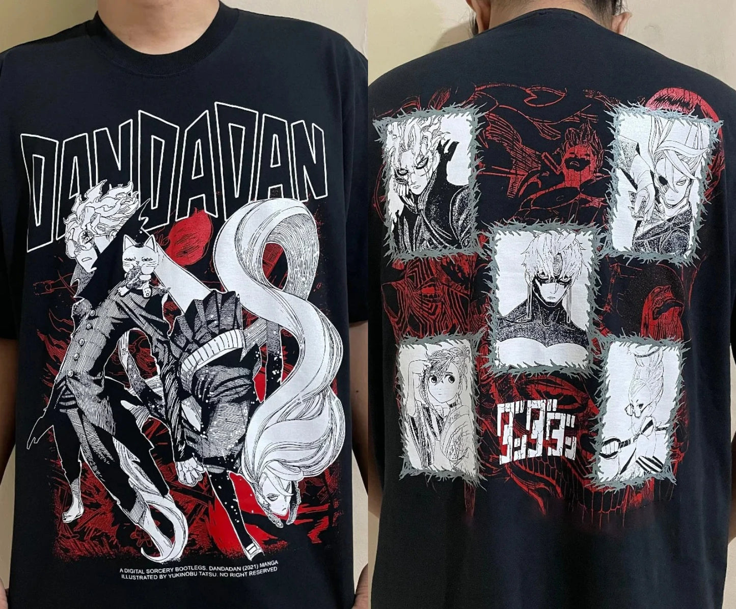 Dandadan: Okarun T-shirt Evil Eye Season 2 Graphic Men Women Anime Manga Oversized Y2k T-shirt High Quality Casual Loose Top Tee