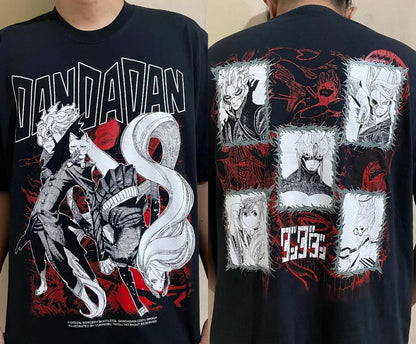 Dandadan: Okarun T-shirt Evil Eye Season 2 Graphic Men Women Anime Manga Oversized Y2k T-shirt High Quality Casual Loose Top Tee