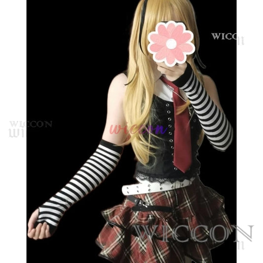 Death Note:Misa Cosplay  Misa Amane Cosplay Costume Daily Sexy Dress Subculture Necklace y2k jirai kei GothLoli Uniform Wig