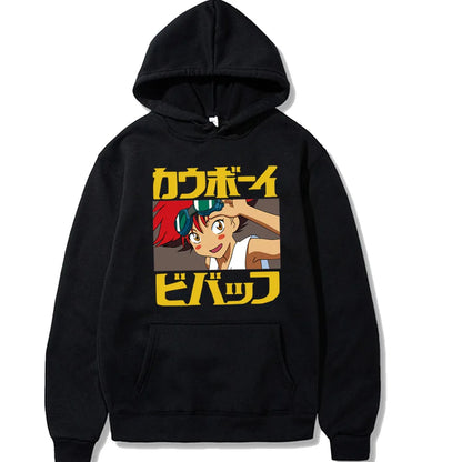 Cowboy Bebop: Hoodie Men Women Sweatshirt Print Unisex Streetwear Hip Hop Style Autumn Winter Fashion Hip Hop Tops  Clothes