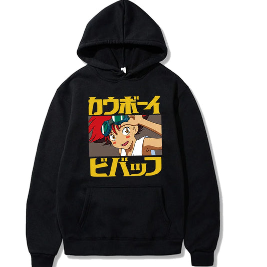 Cowboy Bebop: Hoodie Men Women Sweatshirt Print Unisex Streetwear Hip Hop Style Autumn Winter Fashion Hip Hop Tops  Clothes