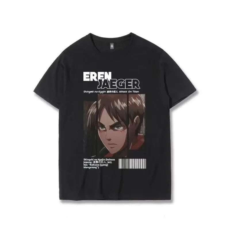 Attack on Titan:   T Shirt Scouting Legion Clothes Shingeki No Kyojin Tee Shirt Attack on Titan Giant Short-sleeve T-shir Men Women