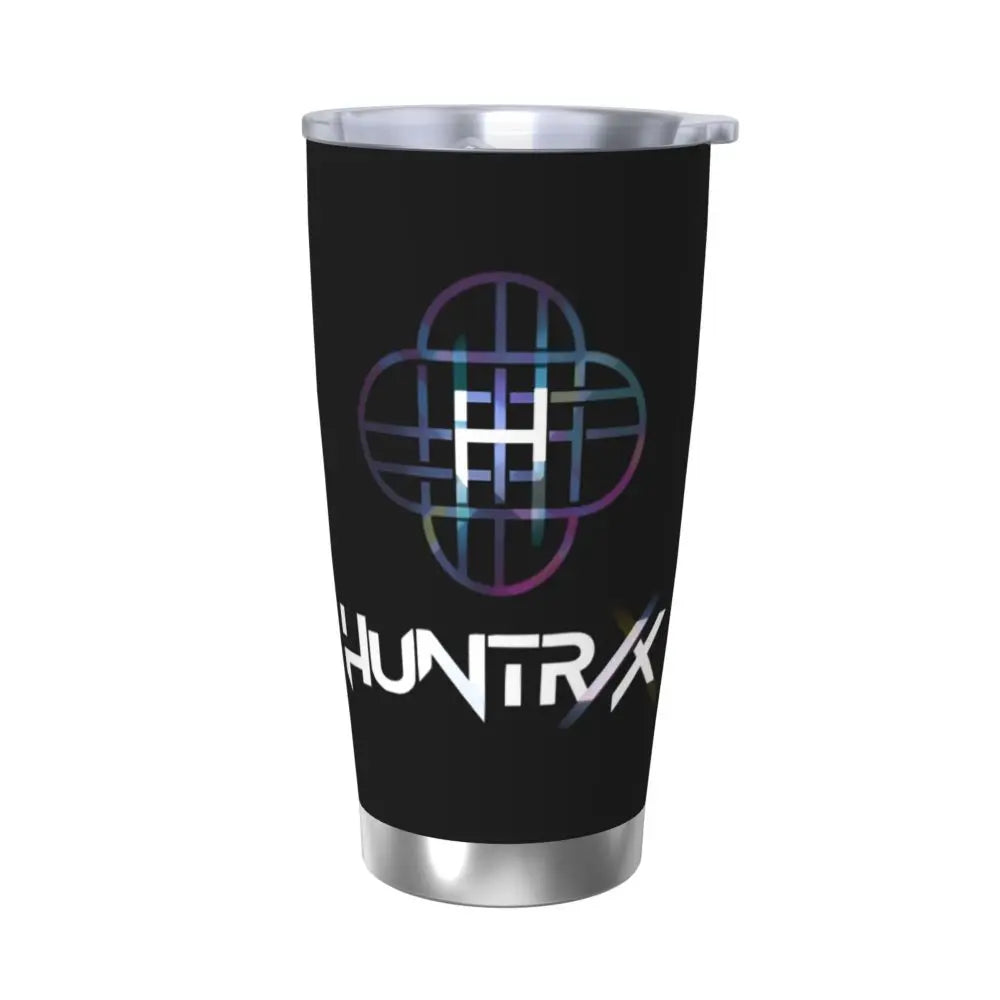 KPop Demon Hunters - Derpy  Insulated Tumbler with Lid Vacuum Thermal Mug Outdoor Travel Car Bottle Cup, 20oz