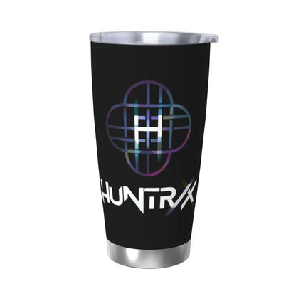 KPop Demon Hunters - Derpy  Insulated Tumbler with Lid Vacuum Thermal Mug Outdoor Travel Car Bottle Cup, 20oz