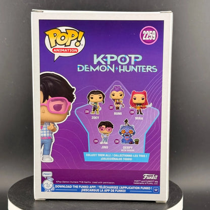KPop Demon Hunters: Derpy with Sussie (Glow)Figure Funko Pop! #2260 Official Authentic Limited Edition Figures KPop Fans Gift Toy