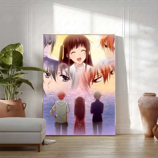 Fruits Basket: Sweet Poster Sticky Wall Art Printing Waterproof Home Living Bed Room Bar Hallway Aesthetic Decor