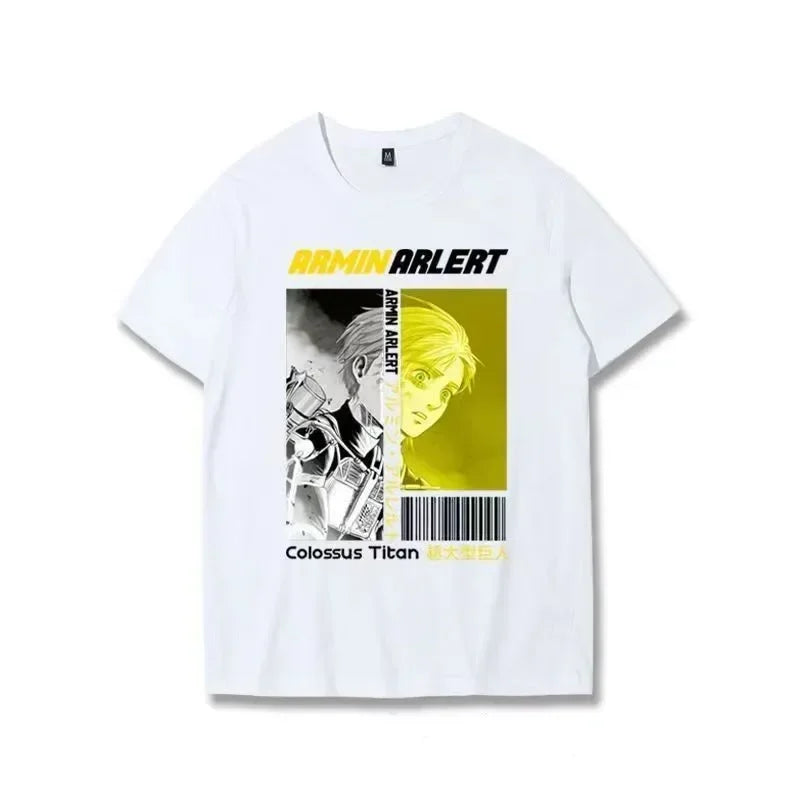 Attack on Titan:   T Shirt Scouting Legion Clothes Shingeki No Kyojin Tee Shirt Attack on Titan Giant Short-sleeve T-shir Men Women