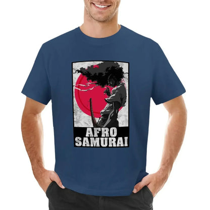 Afro Samurai - T-shirt Blouse quick-drying quick drying tshirts for men