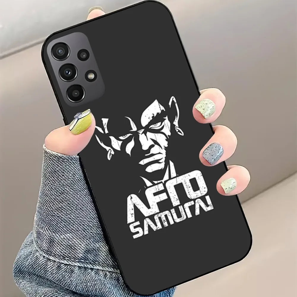 Afro Samurai:  Phone Case For Samsung Galaxy S22 S23 S24 S30  Plus Lite FE ULTRA Shell