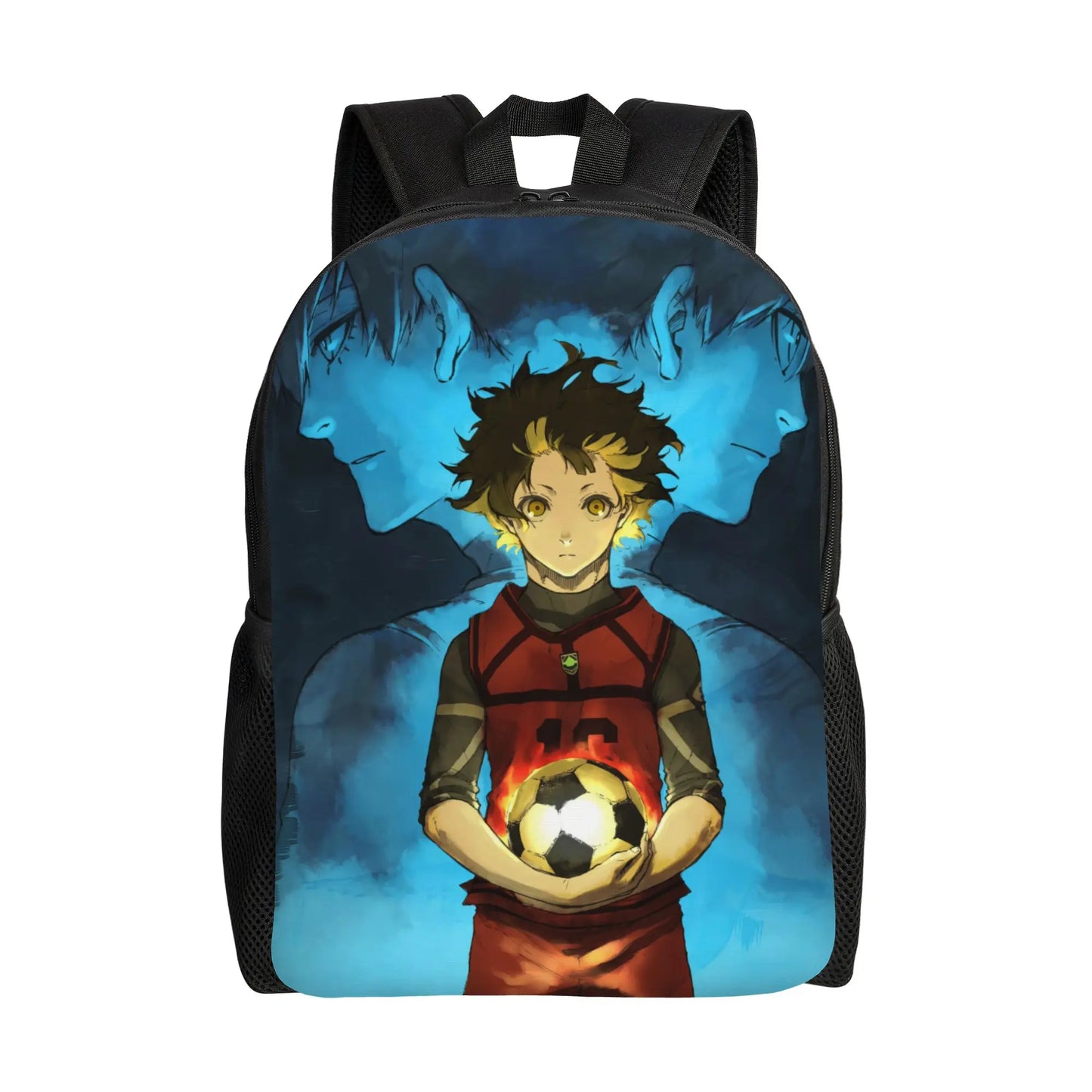 Blue Lock:  Backpack Trend Children School Bag  Laptop Backpack Kids Travel Shoulder Bag