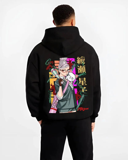 Dandadan :Turbo Granny Hoodie Evil Eye Men Women Overszied Autumn Winter Fleece-lined Warm Sweatshirts Female Male Clothing Coats