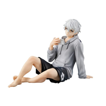 Blue Lock Nagi Seishiro Anime Figure Sitting Figurine PVC Collectible Model Kids Doll Toys Gifts