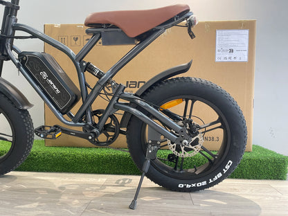Yowamushi Pedal: Jansno x50 Adult Electric Bike 750W Motor EBicycle 48V 14AH 20 Inch Tire E-Bike Electric Mountain Bike Off-Road Motorcycle