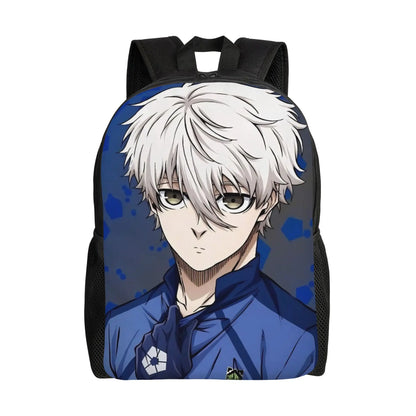 Blue Lock:  Backpack Trend Children School Bag  Laptop Backpack Kids Travel Shoulder Bag