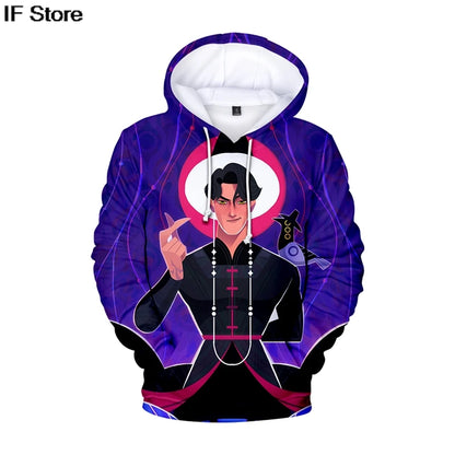 KPop Demon Hunters: 3Dhoodies boys Girls Harajuku Hoodie men Women Y2K Clothing Fashion Loose Sweatshirt Pullover Trend Hoodies