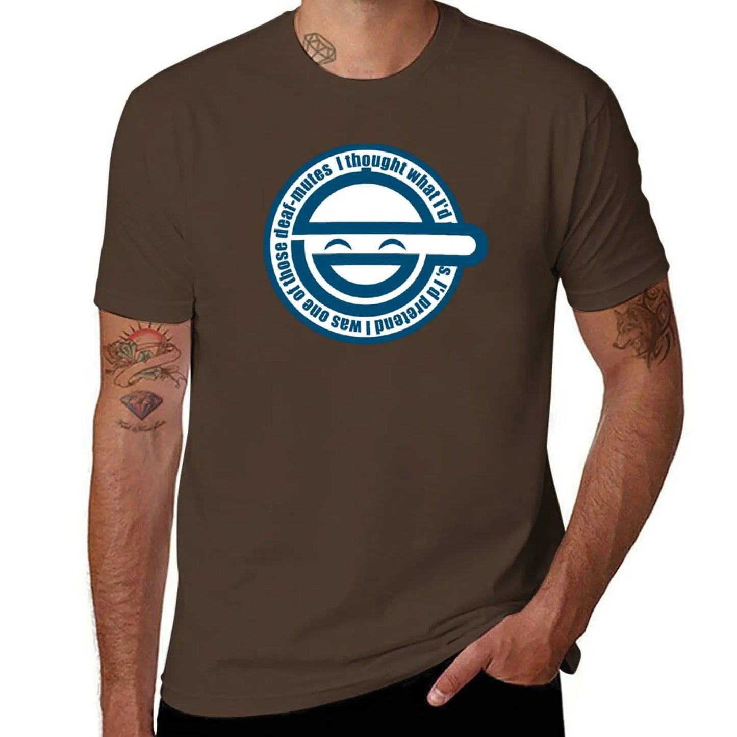 Ghost in The Shell: Laughing Man - T-Shirt anime blacks designer t shirt men