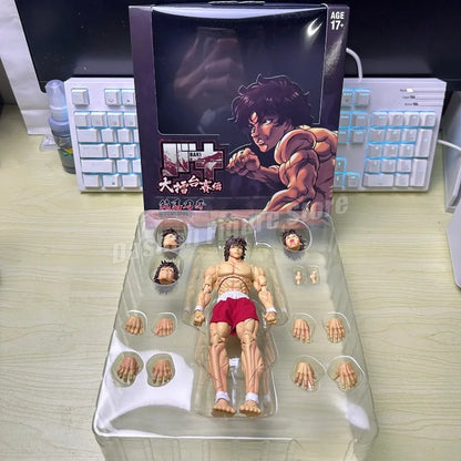 Baki: Hanma Son Of Ogre Action Figure Hanma Yuujiro Figurine Ko Fighting PVC Collection Anime Yujiro Figures Model Toys Gifts