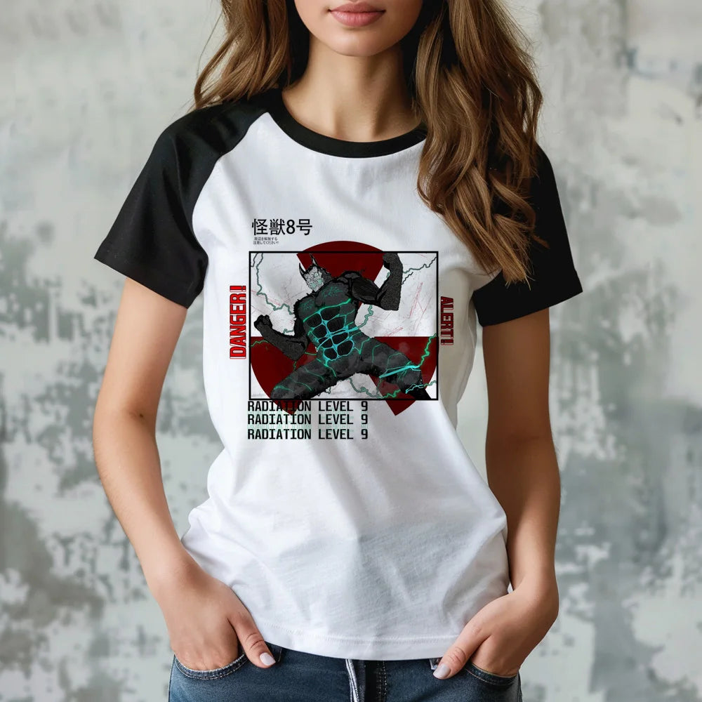 Kaiju No 8: Tee women anime t-shirts girl designer clothes