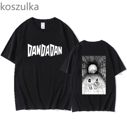 Dandadan: Takakura Ken T-shirts Japanese Characters Tshirts 100% Cotton High Quality T Shirts Sense Of Design