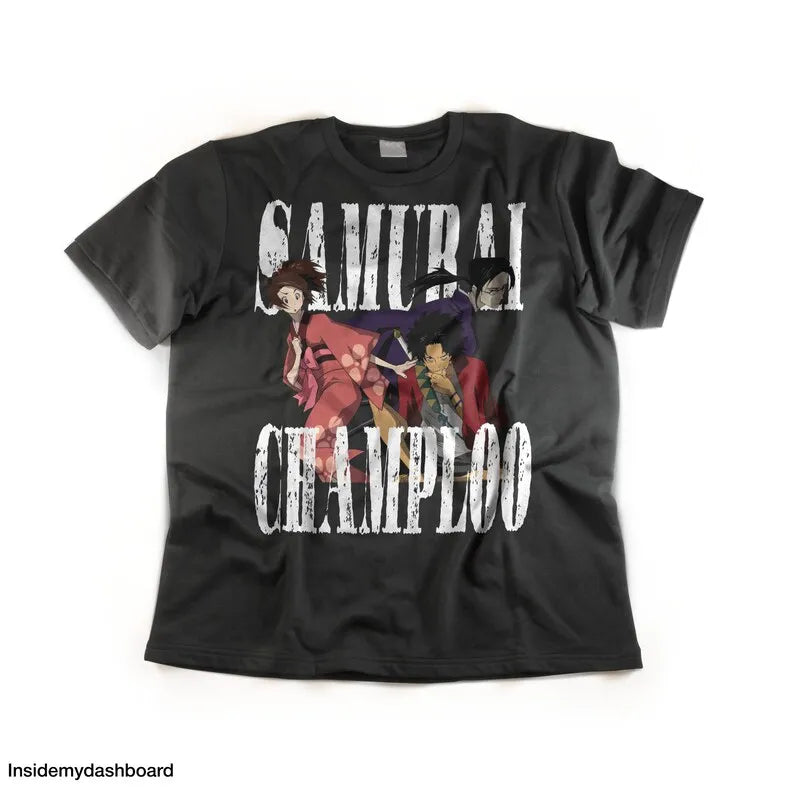 Samurai Champloo: Mugen's Adventures T-Shirt, Samurai Anime, Nujabes, Cowboy Bebop,