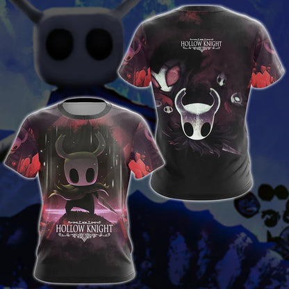Hollow Knight: 3D Print T-Shirts Men Women Casual Streetwear Oversized Short Sleeve T Shirt Harajuku Male Tees Tops Clothing