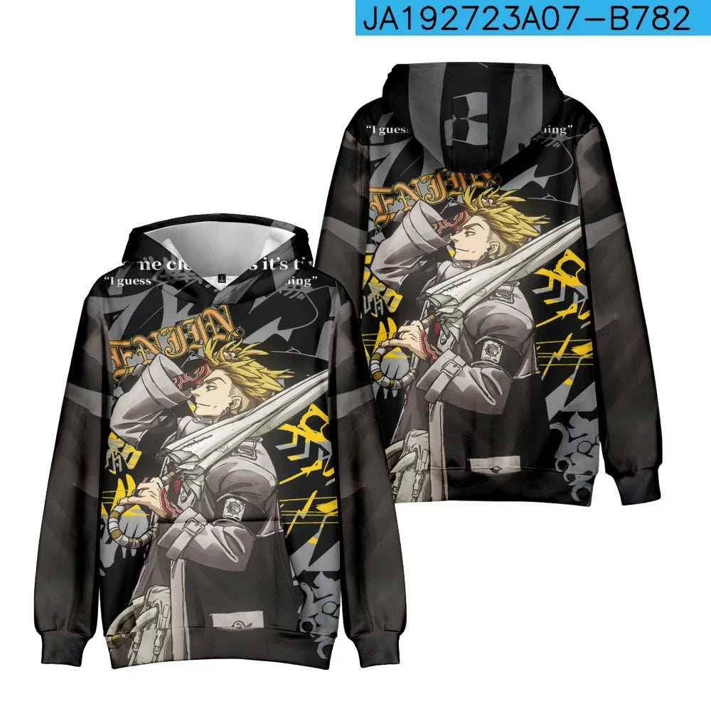 Gachiakuta: 3D Print Hoodies Men Women Casual Fashion Oversized Sweatshirts Hoodie Male Pullovers Tracksuit Clothing